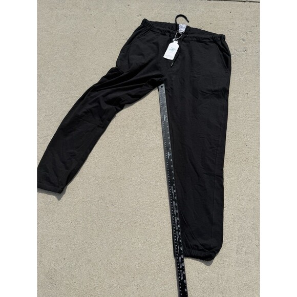 SAVE THE OCEAN Black Recycled Drawstring JOGGERS SWEATPANTS NWT $79.50 Large - Picture 5 of 5